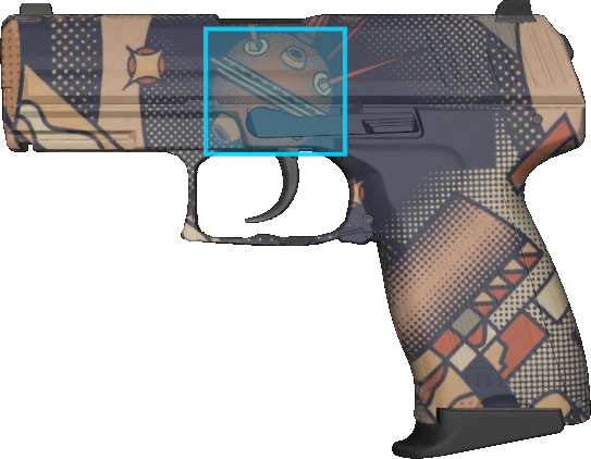 Pattern preview for P2000 | P2000 SPACE RACE