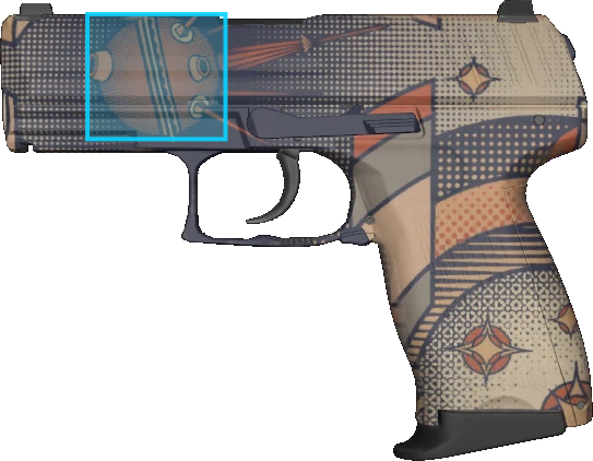 Pattern preview for P2000 | P2000 SPACE RACE