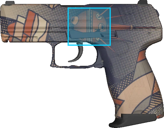Pattern preview for P2000 | P2000 SPACE RACE