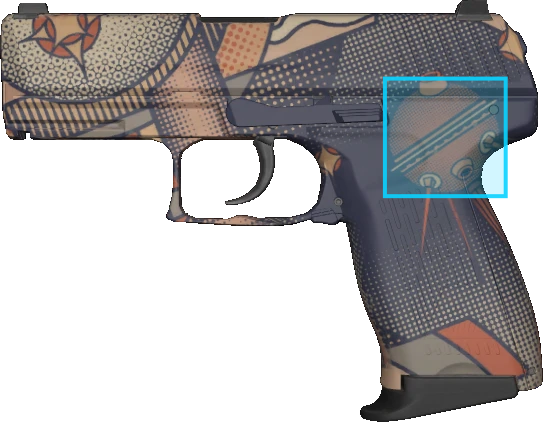 Pattern preview for P2000 | P2000 SPACE RACE