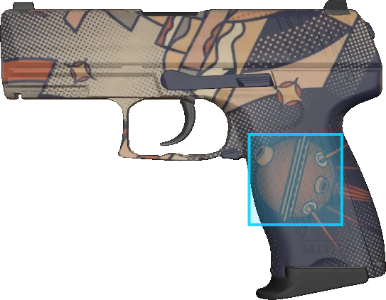 Pattern preview for P2000 | P2000 SPACE RACE