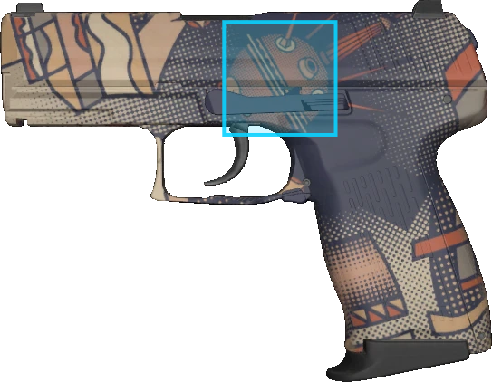 Pattern preview for P2000 | P2000 SPACE RACE