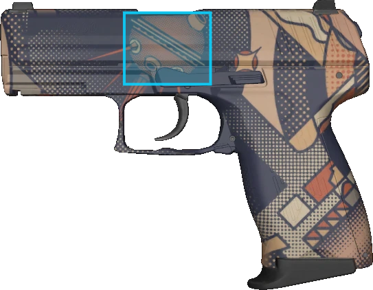 Pattern preview for P2000 | P2000 SPACE RACE
