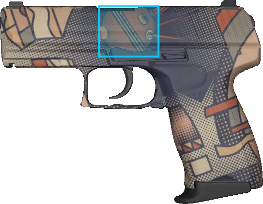 Pattern preview for P2000 | P2000 SPACE RACE