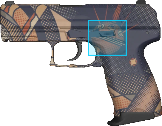 Pattern preview for P2000 | P2000 SPACE RACE