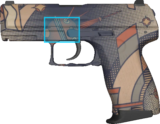 Pattern preview for P2000 | P2000 SPACE RACE