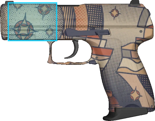 Pattern preview for P2000 | P2000 SPACE RACE