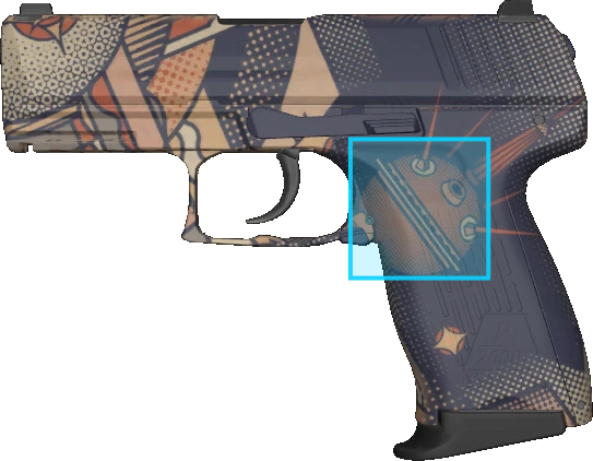 Pattern preview for P2000 | P2000 SPACE RACE