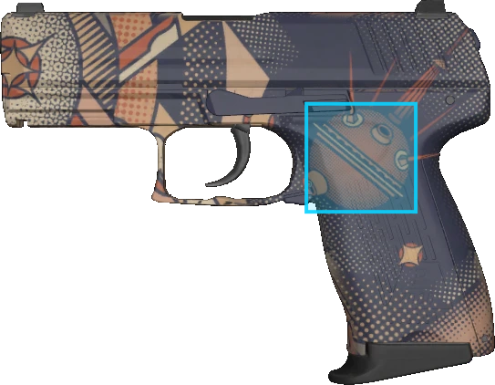 Pattern preview for P2000 | P2000 SPACE RACE