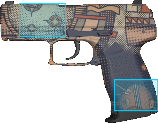 Pattern preview for P2000 | P2000 SPACE RACE