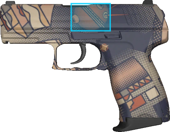 Pattern preview for P2000 | P2000 SPACE RACE