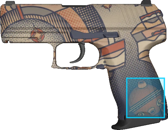 Pattern preview for P2000 | P2000 SPACE RACE