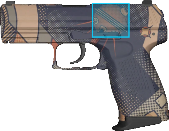 Pattern preview for P2000 | P2000 SPACE RACE