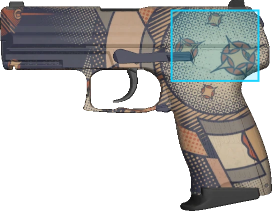 Pattern preview for P2000 | P2000 SPACE RACE