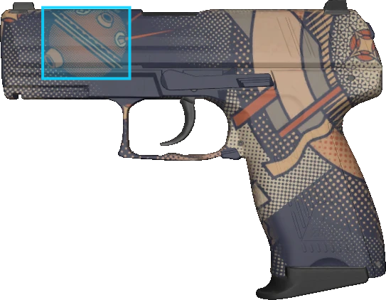 Pattern preview for P2000 | P2000 SPACE RACE