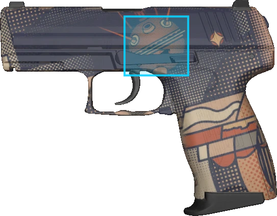 Pattern preview for P2000 | P2000 SPACE RACE