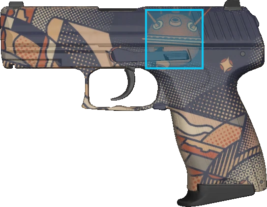 Pattern preview for P2000 | P2000 SPACE RACE