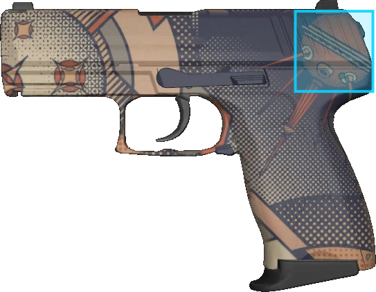 Pattern preview for P2000 | P2000 SPACE RACE