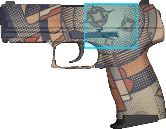 Pattern preview for P2000 | P2000 SPACE RACE
