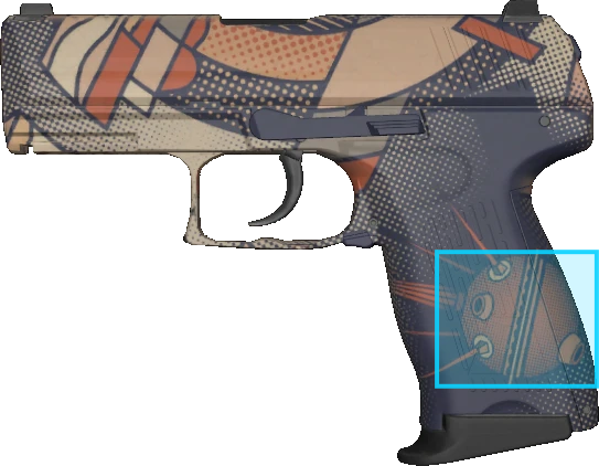 Pattern preview for P2000 | P2000 SPACE RACE