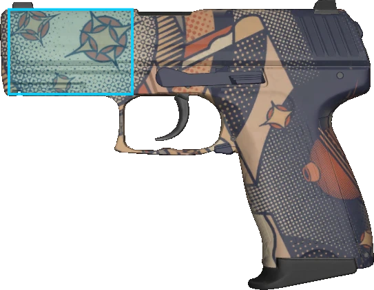 Pattern preview for P2000 | P2000 SPACE RACE