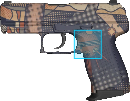 Pattern preview for P2000 | P2000 SPACE RACE