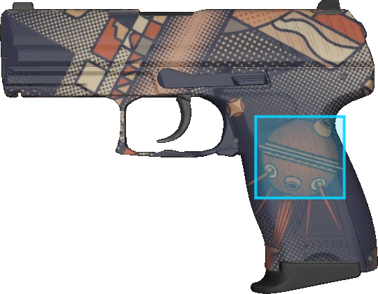 Pattern preview for P2000 | P2000 SPACE RACE