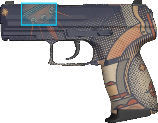 Pattern preview for P2000 | P2000 SPACE RACE