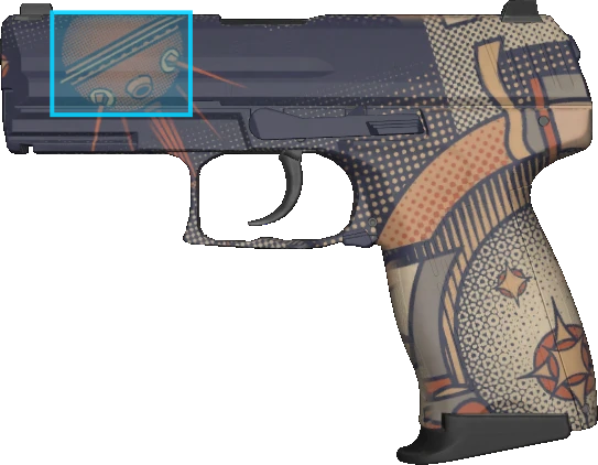 Pattern preview for P2000 | P2000 SPACE RACE