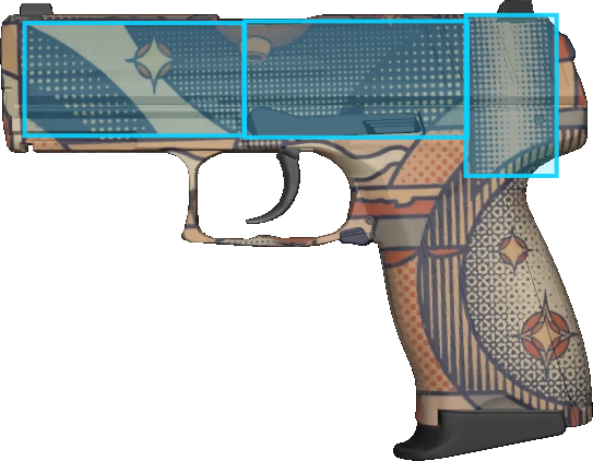 Pattern preview for P2000 | P2000 SPACE RACE