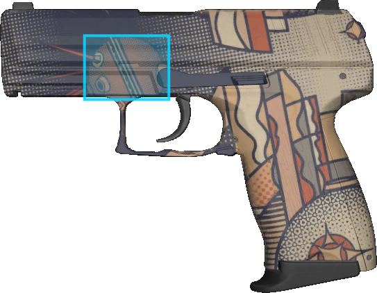 Pattern preview for P2000 | P2000 SPACE RACE