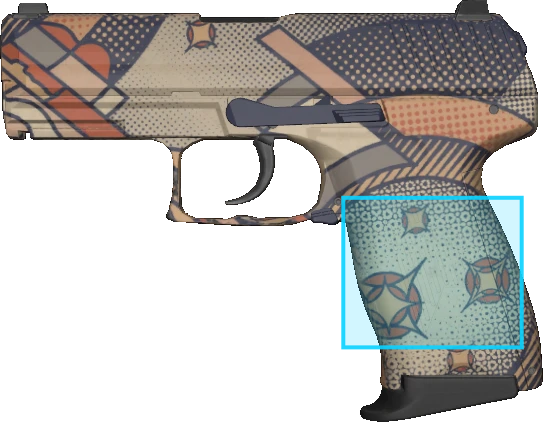 Pattern preview for P2000 | P2000 SPACE RACE