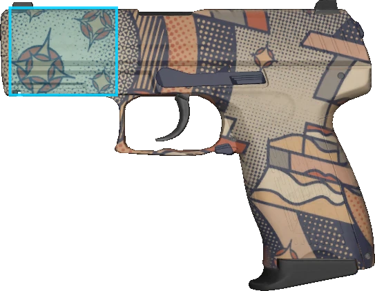 Pattern preview for P2000 | P2000 SPACE RACE