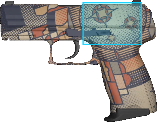 Pattern preview for P2000 | P2000 SPACE RACE