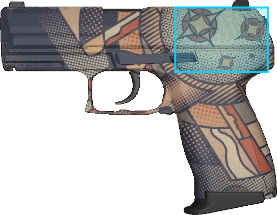 Pattern preview for P2000 | P2000 SPACE RACE