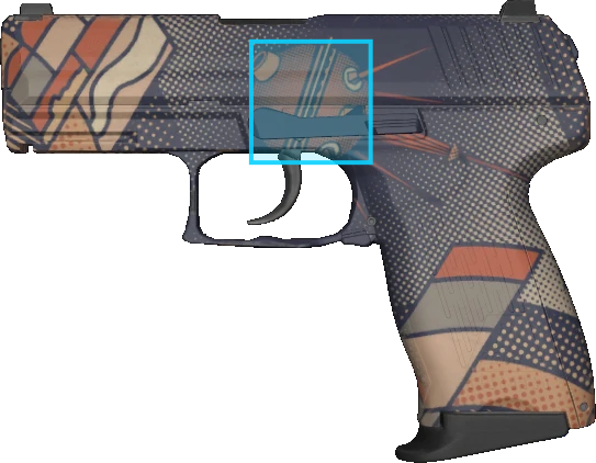 Pattern preview for P2000 | P2000 SPACE RACE