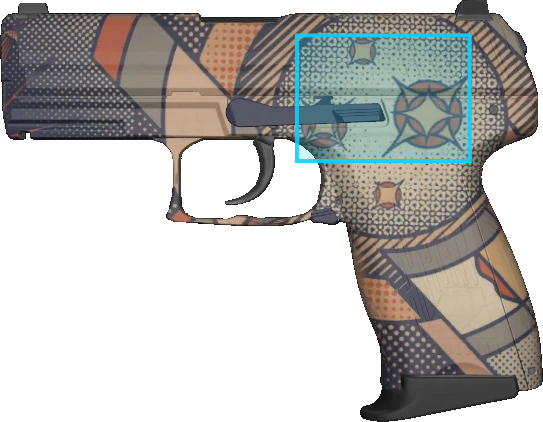 Pattern preview for P2000 | P2000 SPACE RACE