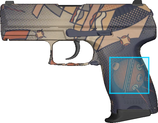 Pattern preview for P2000 | P2000 SPACE RACE