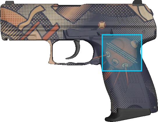 Pattern preview for P2000 | P2000 SPACE RACE