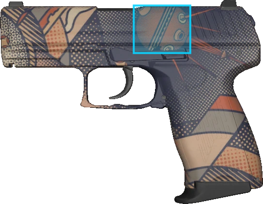 Pattern preview for P2000 | P2000 SPACE RACE