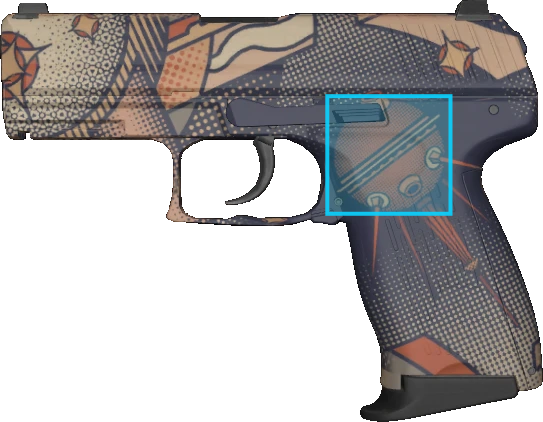 Pattern preview for P2000 | P2000 SPACE RACE