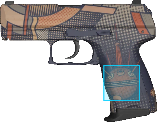Pattern preview for P2000 | P2000 SPACE RACE