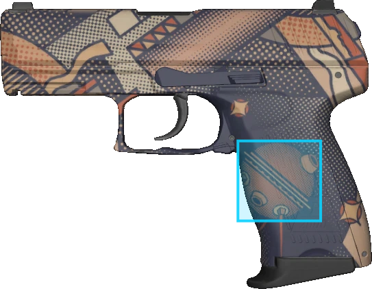Pattern preview for P2000 | P2000 SPACE RACE