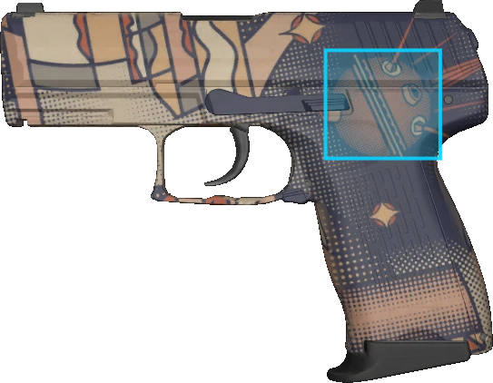 Pattern preview for P2000 | P2000 SPACE RACE