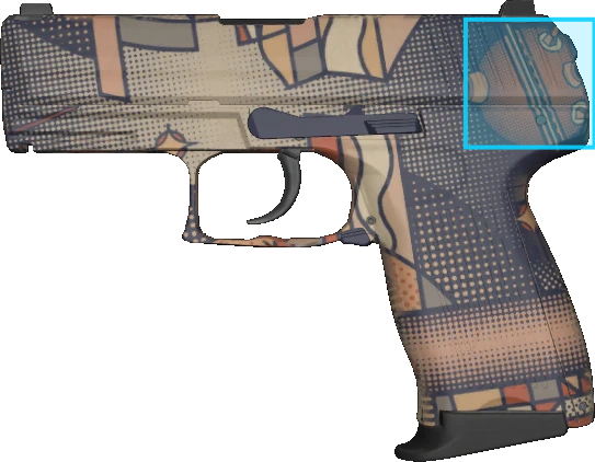Pattern preview for P2000 | P2000 SPACE RACE
