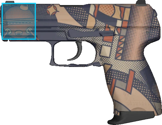 Pattern preview for P2000 | P2000 SPACE RACE