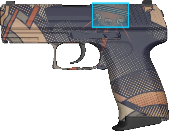 Pattern preview for P2000 | P2000 SPACE RACE