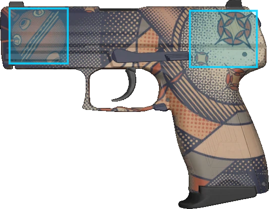 Pattern preview for P2000 | P2000 SPACE RACE
