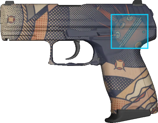 Pattern preview for P2000 | P2000 SPACE RACE