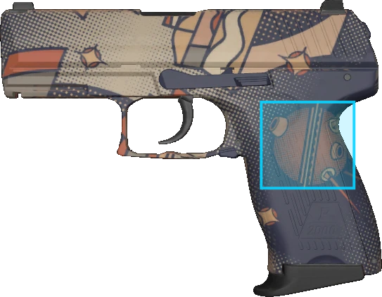 Pattern preview for P2000 | P2000 SPACE RACE